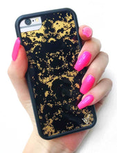 Load image into Gallery viewer, Black Gold iPhone SE/6/7/8 Case