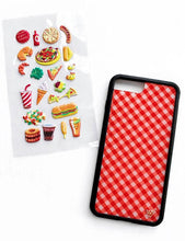 Load image into Gallery viewer, Pizzeria iPhone 6+/7+/8+ Plus Case Includes Stickers