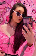 Load image into Gallery viewer, Pink Plaid iPhone 11 Case