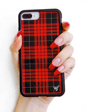 Load image into Gallery viewer, Red Plaid iPhone X/Xs Case