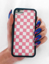 Load image into Gallery viewer, Pink Checkers iPhone 11 Pro Max Case
