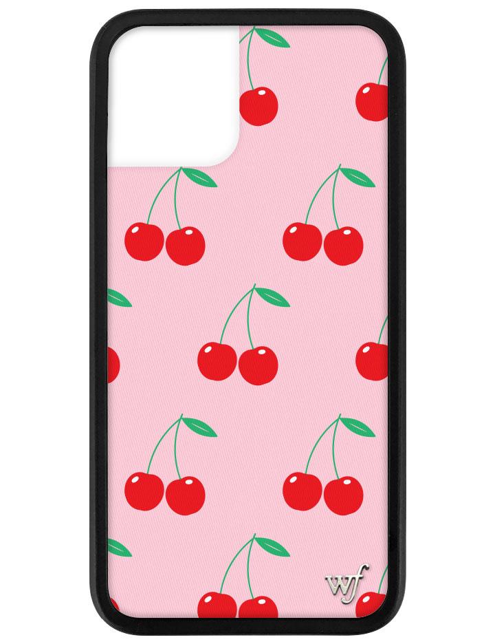 Pink Cherries iPhone 11 Pro Case wildflowcercases.com Pink Cherries iPhone 11 Pro Case wildflowcercases.com